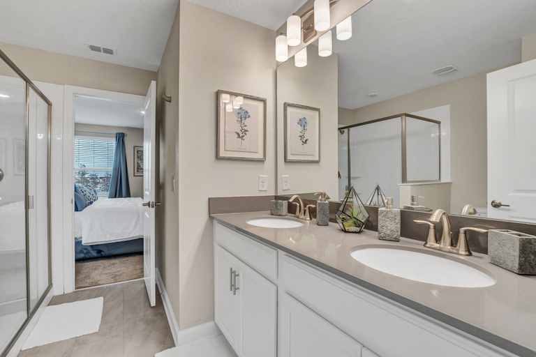 Bathroom 4, Champions Gate 9 Bedroom Villa with Pool & Spa, Osceola