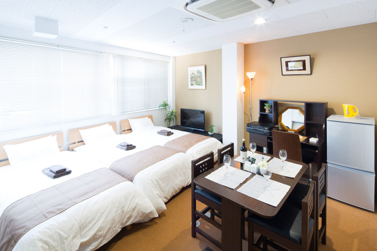 Bedroom 1, Sakamoto Building 7F, Osaka