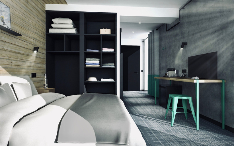 Bedroom 2, Hotel 16 - 150, Hautes-Alpes