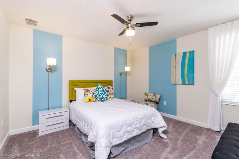 Bedroom 3, 1686 Champions Gate 8 Bedroom Resort Villa, Osceola