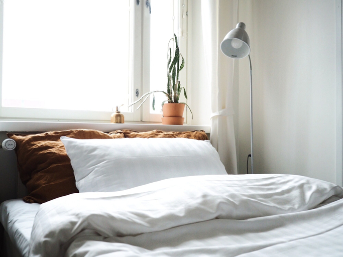 Bedroom 2, Homelike 1BR Apartment in Historical Building, Pirkanmaa