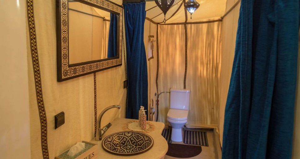 Bathroom 4, Tassili Luxury Desert Camp, Errachidia