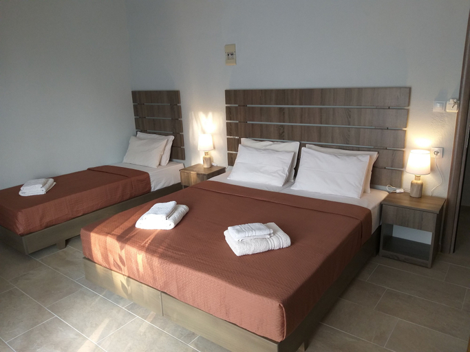 Bedroom 3, Nostos Apartments, Central Macedonia