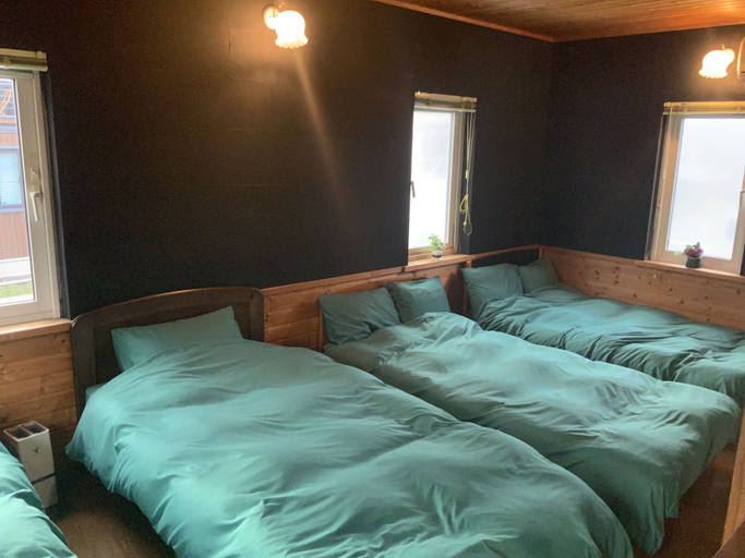 Bedroom 1, Ninjaart Furano Cottage, Furano
