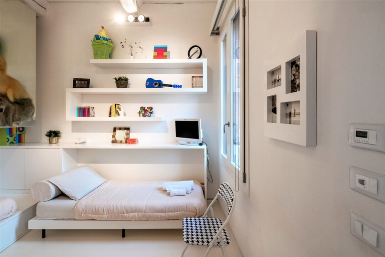 Bedroom 2, Charming Flat in Centro a Ferrara, Ferrara