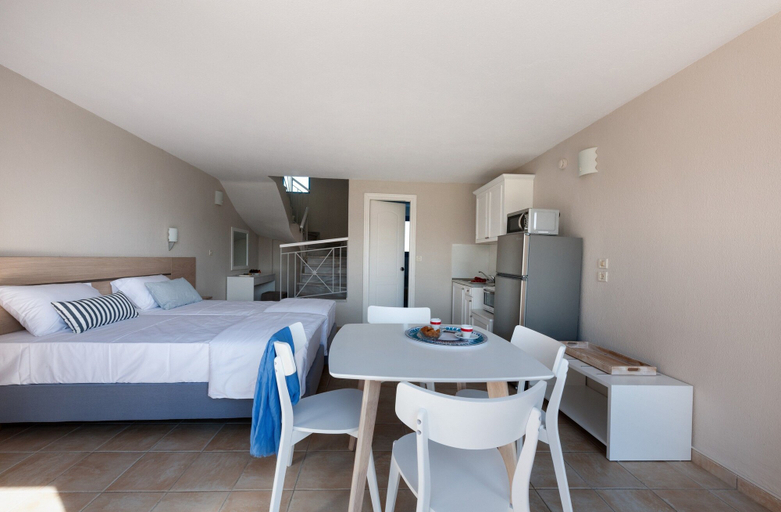 Bedroom 2, Ammoudia Maisonettes, Ionian Islands