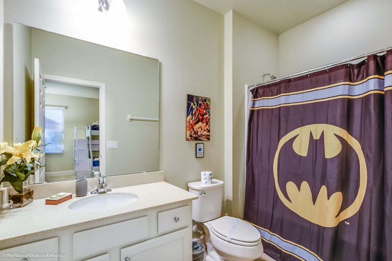 Bathroom 3, 9 Bed Villa with Game Room, Pool & Spa, Polk