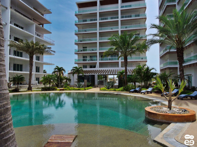 Exterior & Views 2, Lujoso departamento con vista a la marina (K), Mazatlán