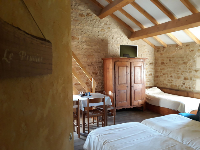 Bedroom 3, B&B avec spa La Serpauderie, Charente-Maritime