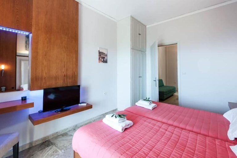 Bedroom 3, Niki Apartments, Ionian Islands