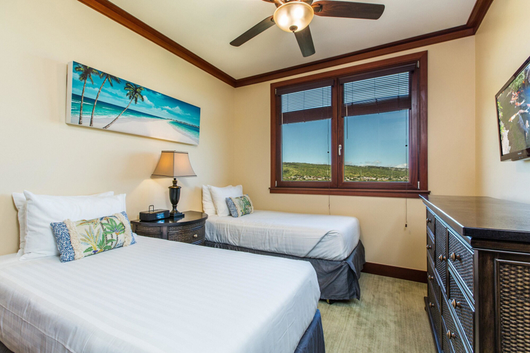Bedroom 3, Two-bedroom Villas at Ko Olina Beach Villas Resort, Honolulu