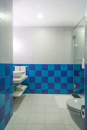Bathroom 3, Kalyan Grand - a business hotel, Kancheepuram