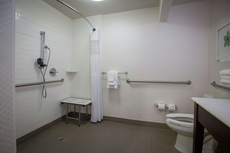 Bathroom 4, Hampton Inn & Suites New Orleans-Elmwood/Clearview Pkway, LA, Jefferson