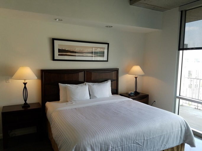 Bedroom 3, Oakwood at Amli on 2nd, Travis