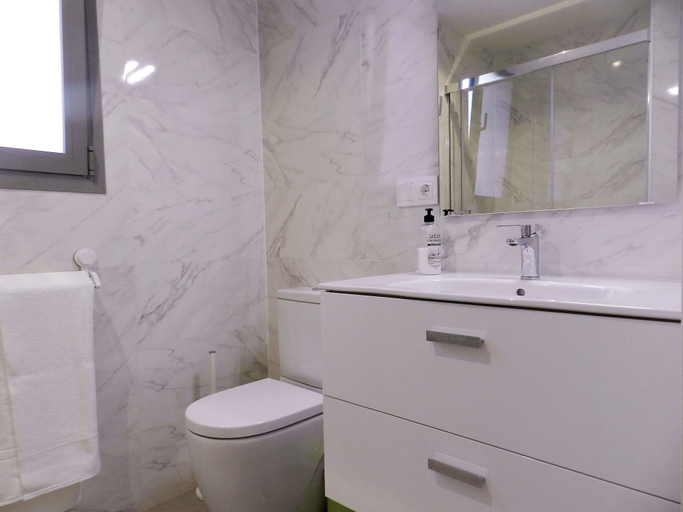 Bathroom 4, Panorama Beach Apartamento Junto al Mar, Málaga