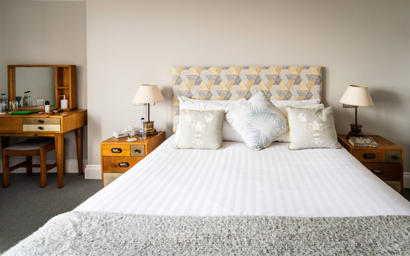 Bedroom 3, The Porlock Weir Hotel, Somerset