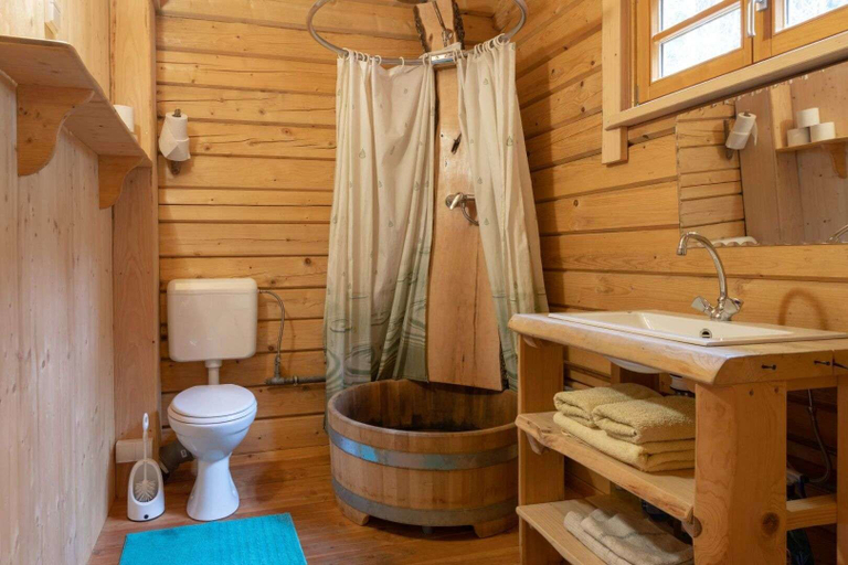 Bathroom, Blockhaus Schwarzwald Hütte, Rottweil