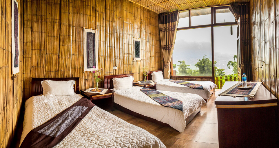 Bedroom 2, Khen Mong Nature hotel, Sa Pa