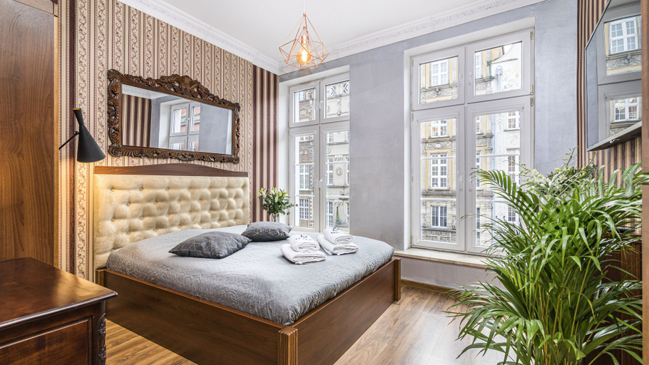 Bedroom 3, Maya's Flats & Resorts- Artus, Gdańsk City