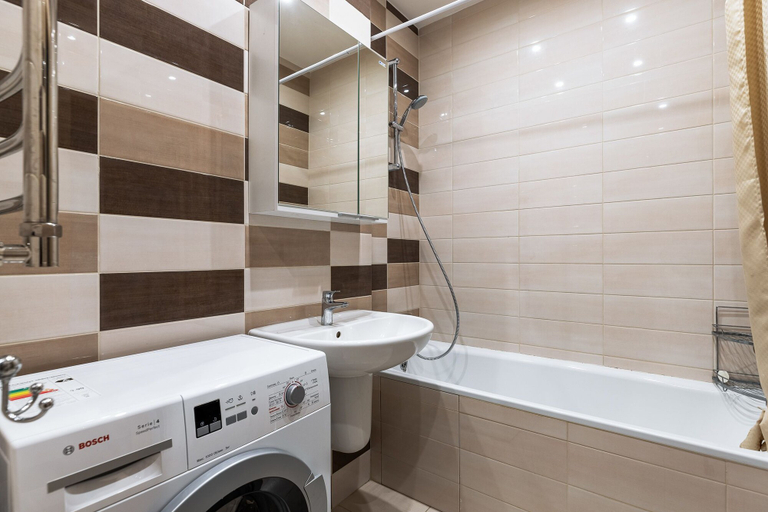 Bathroom 4, Apartment 477 on Mitinskaya 28 bldg 3, Krasnogorskiy rayon