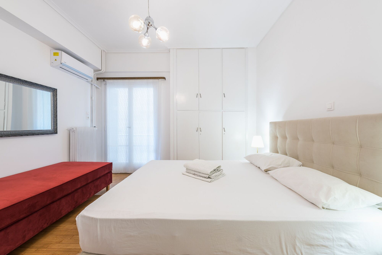 Bedroom 2, Victoria Diamond Suites Apartments, Attica