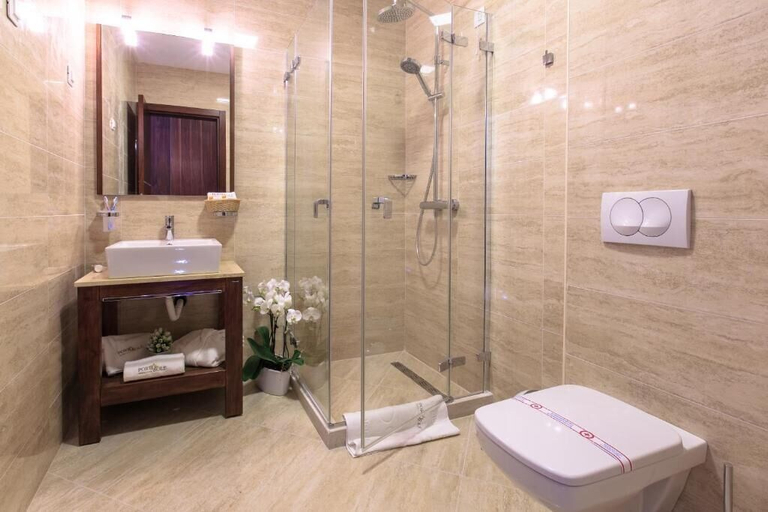 Bathroom 4, Hotel Porto Sole, 3 stars