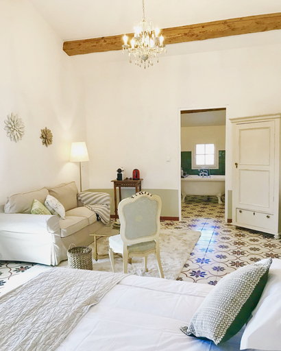 Bedroom 4, Domaine de La Brave, Vaucluse