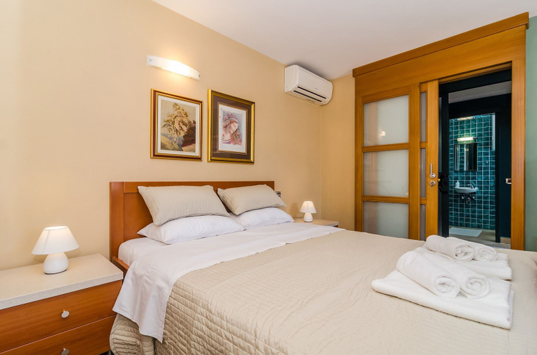 Bedroom 3, Studio Antica, Apartment With a Private Swimming Pool, Konavle