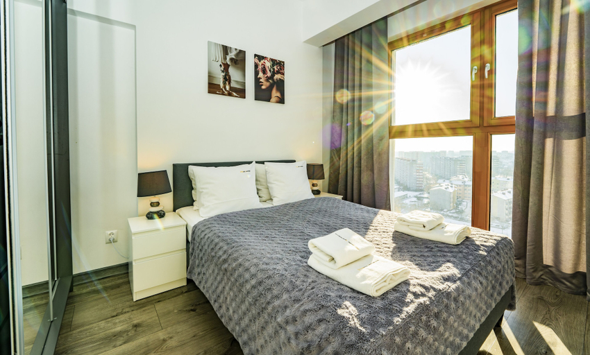 Bedroom 3, Baltic-Apartments - Platan Tower, Świnoujście
