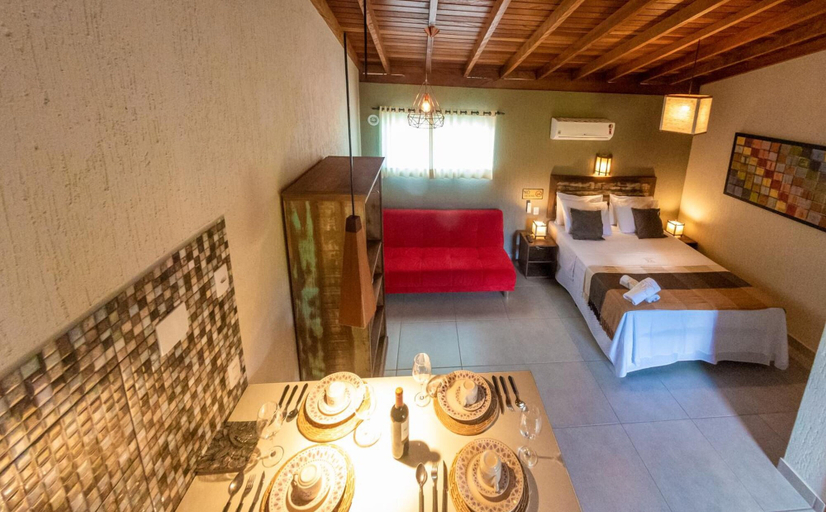 Bedroom 2, Pousada Rosa Karioka, Imbituba