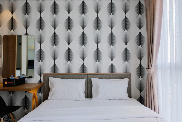 Bedroom 2, Homey and Comfy Studio Casa De Parco Apartment, Tangerang