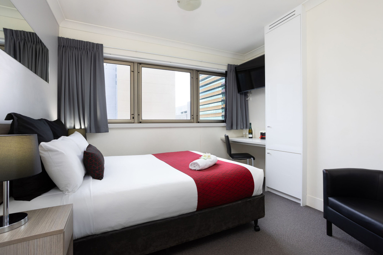 Bedroom 2, George Hotel Brisbane, Independent Collection by EVT, Brisbane