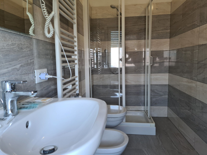 Bathroom, Park Hotel, Lucca
