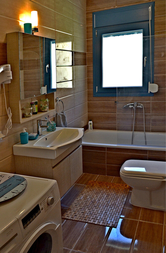 Bathroom 4, Mastiha Villas, North Aegean