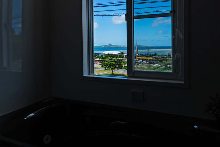 Bathroom 4, Ocean view terrace BISE, Motobu