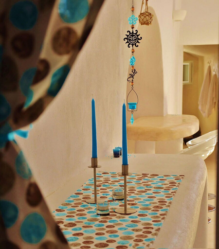 Bathroom 3, Fira white residence, South Aegean