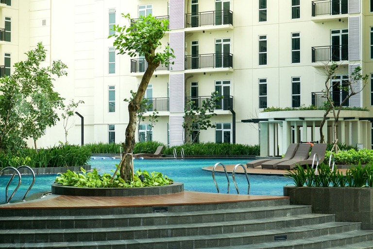 Exterior & Views 3, Cozy and Elegant Puri Orchard Studio Apartment By Travelio, Jakarta Barat