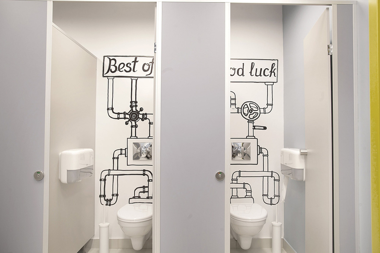 Bathroom 3, Hostel NETIZEN, Central