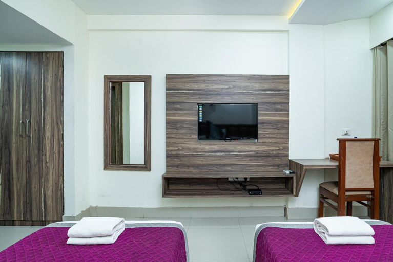 Bedroom 3, Nexstay Crystal Residency, Kozhikode