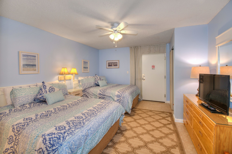 Bedroom, The Dunes Towers by Palmetto Vacations, Horry