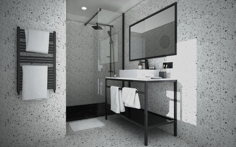 Bathroom 5, Hotel 16 - 150, Hautes-Alpes