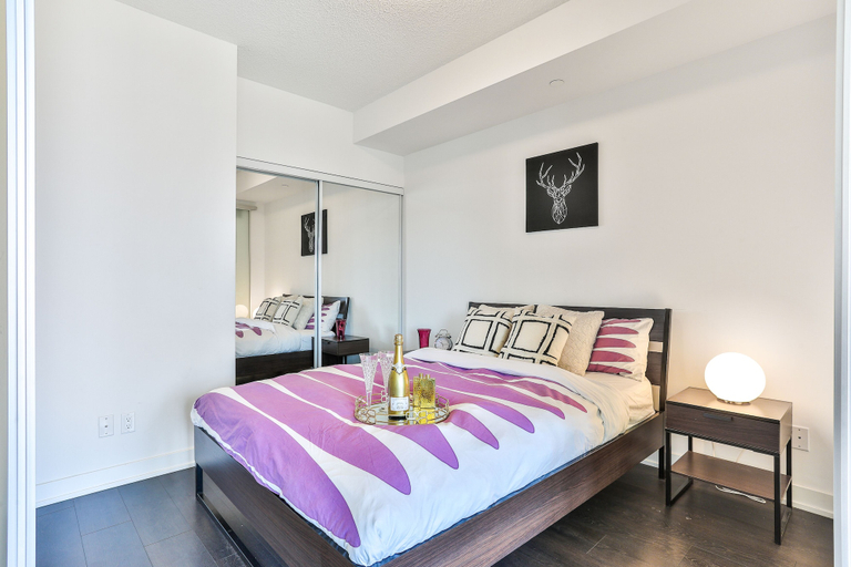 Bedroom 3, Modern Condo in Historic Fort York, Toronto