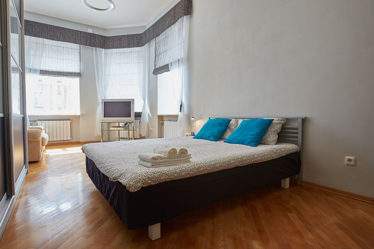 Bedroom 3, Center City Flats on Zhukovskovo 12, Sankt-Peterburg gorsovet