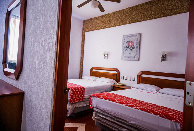 Bedroom 4, Hotel Candilejas Playa, Veracruz