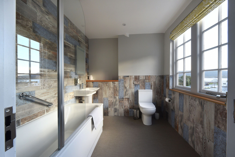 Bathroom 5, The Porlock Weir Hotel, Somerset