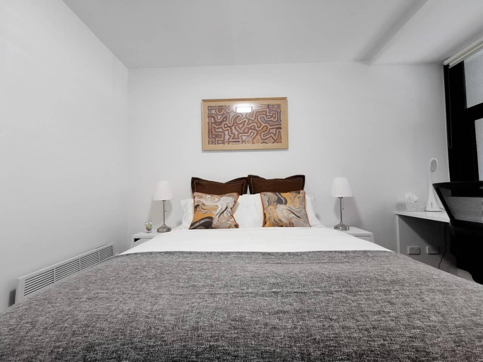 Bedroom 2, Hawthorn Elegant Lifestyle 1 Bedroom Apartment, Melbourne