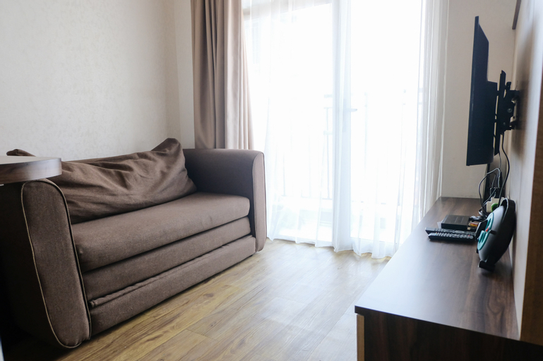 Homey and Cozy 2BR at Mekarwangi Square Cibaduyut Apartment By Travelio, Bandung