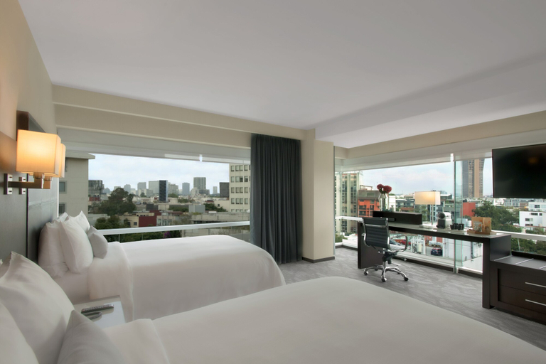Bedroom 3, Hotel Novit, Mexico City