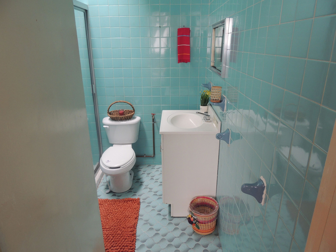 Bathroom, Mexican Loft, Morelia
