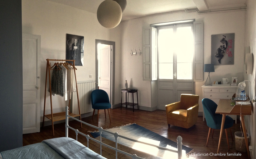 Bedroom 2, L'Estancat, Pyrénées-Atlantiques